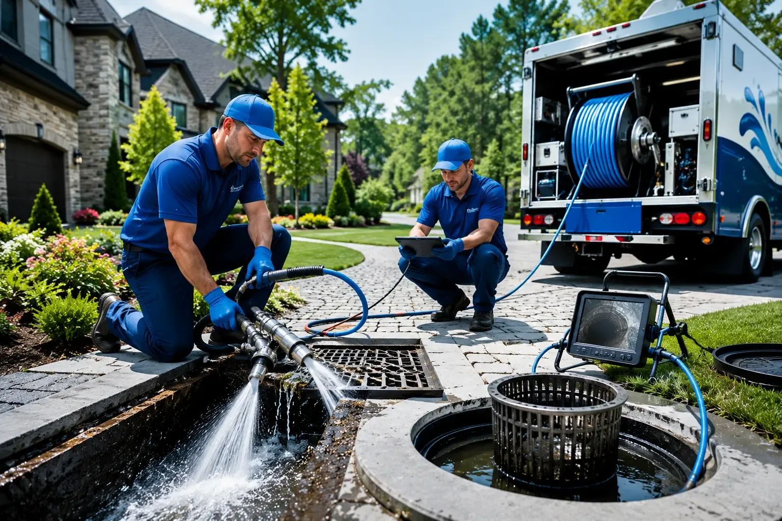 Local outdoor drain cleaning professionals in Williamsburg, IN